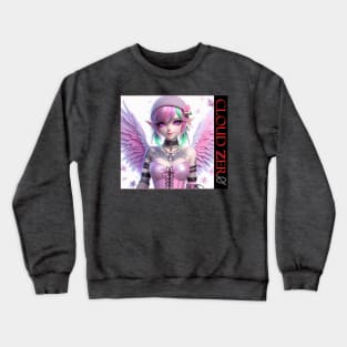 Cloud Zer0 Angel Girl Crewneck Sweatshirt